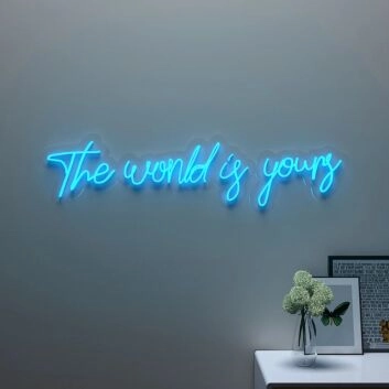 The Word Is Yours Neonsign