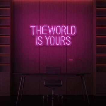 The Word Is Yours Neon Sign