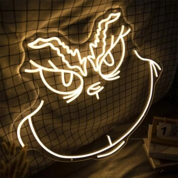 Yellow Bird Neon Sign