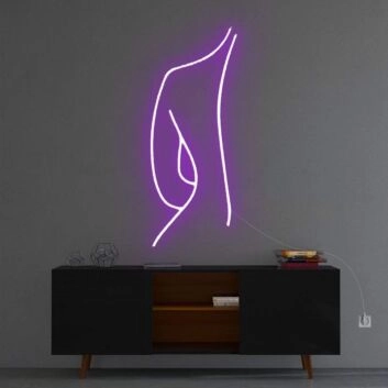Female Silhouette&#39; Neon Sign