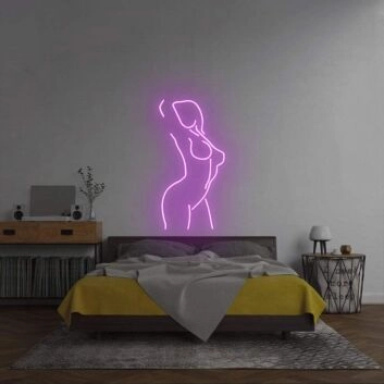 Female Pose&#39; Neon Sign