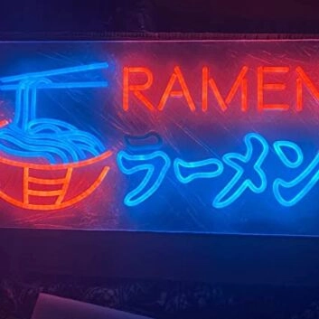 Japanese Ramen Neon Sign Led