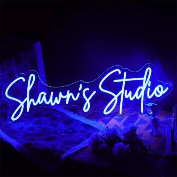 Shawn'S Studio Neon Sign