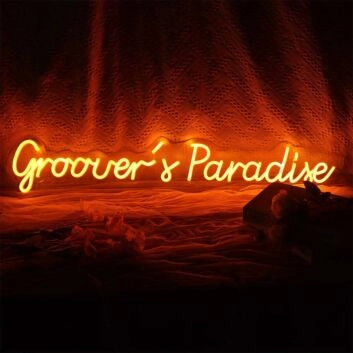 Grover'S Paradise Neon Sign