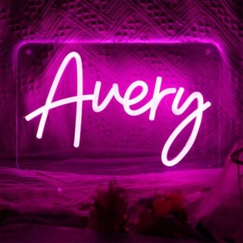 Avery Neon Sign