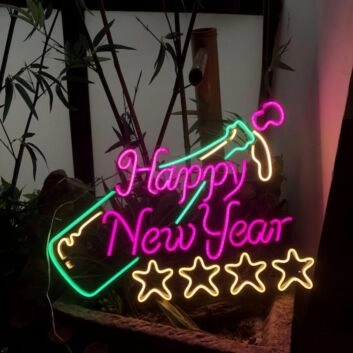 Happy New Year Neon Sign