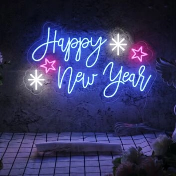 Happy New Year Neon Sign Led Sign