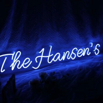 The Hansen&#039;s Neon Sign