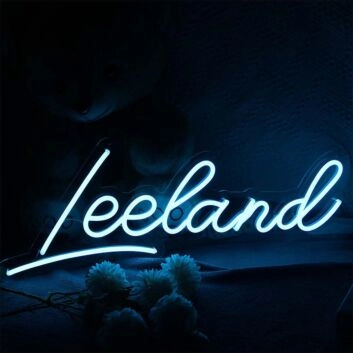 Leeland Neon Sign
