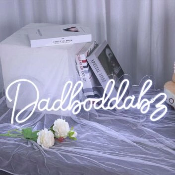 Dadboddab Neon Sign
