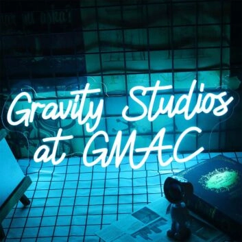 Gravity Studios At Gmac Neon Sign
