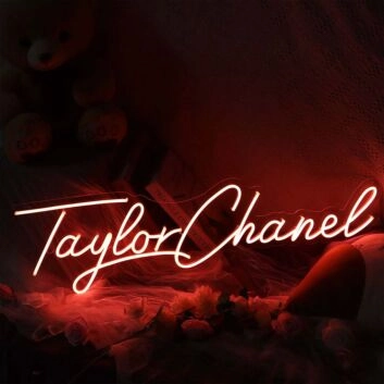 Taylor Chanel Neon Sign