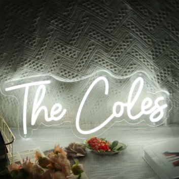 The Coles Neon Sign