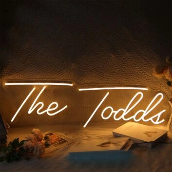 The Toddi Neon Sign