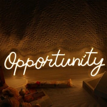 Opportunity Neon Sign