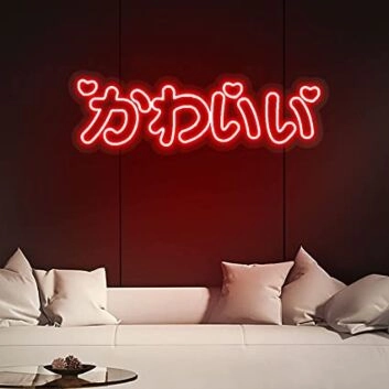 Custom Led Japanese Kawaii Neon Sign