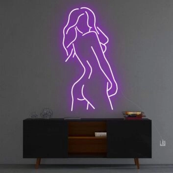 &#39;Beauty Pose&#39; Neon Sign