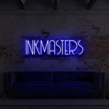 Inkmasters For Tattoo Studio Neon Sign