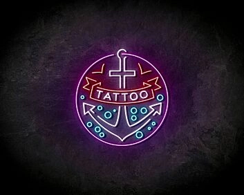 LED Neon Sign Tattoo Neon light sign