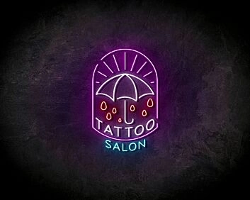 LED Neon Sign Tattoo Salon
