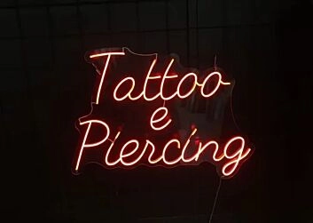 Tattoo And Piercing Neon Sign