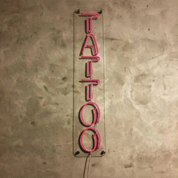 Tattoo Neon Sign Tattoo Art Neon Sign