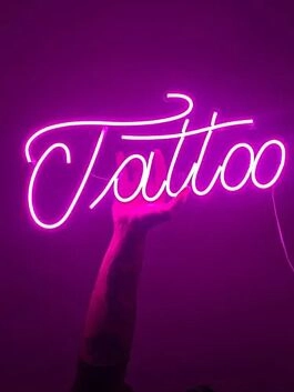 Tattoo Sign for Tattoo Shop Neon Sign