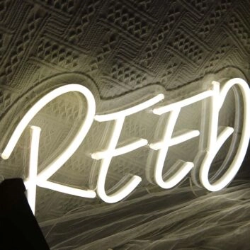 REED Neon Sign