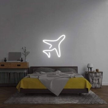 &#39;Airplane&#39; Neon Sign