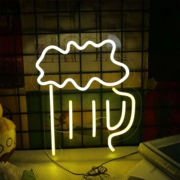 Butter Beer Neon Sign