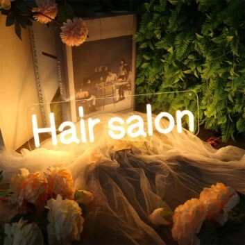 Hair Salon Neon Sign