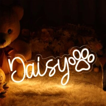 Daisy Neon Sign