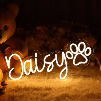 Daisy Neon Sign