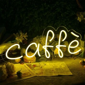 Caffe Neon Sign