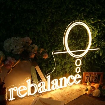 Rebalance LED Neon Sign