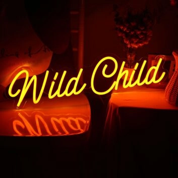Wild Child Neon Sign