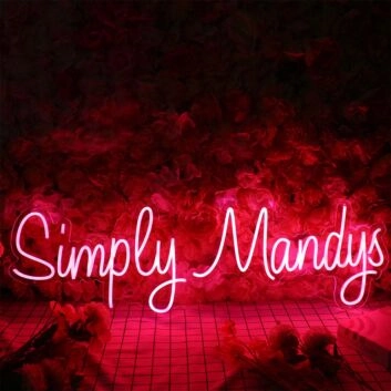 Simply Mandys Neon Sign