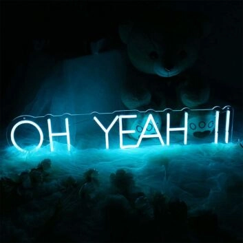 OH YEAH Neon Sign