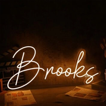 Brooks Neon Sign