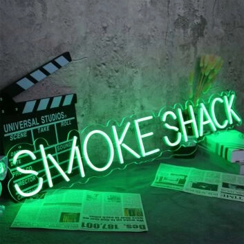 SMOKE SHACK Neon Sign
