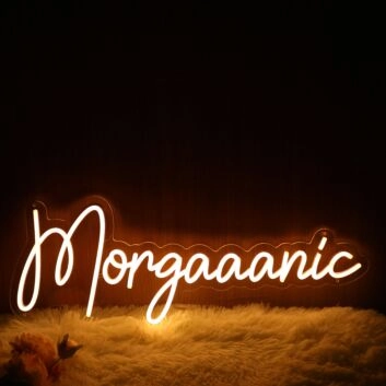 Morganic Neon Sign