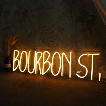 BOURBON ST Neon Sign