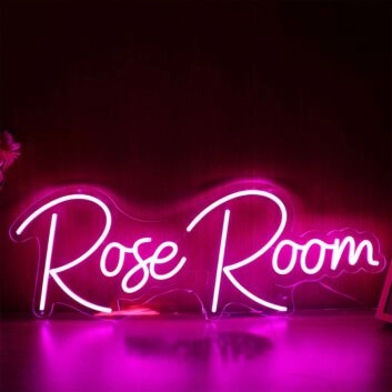 Rose Room Neon Sign