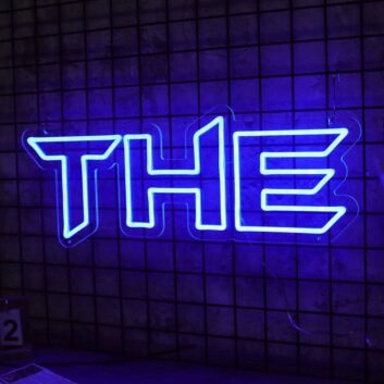 THE Blue Neon Sign
