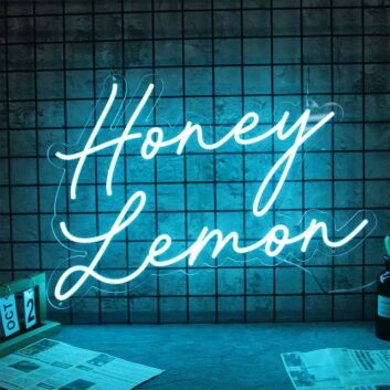 Honey Lemon Neon Sign