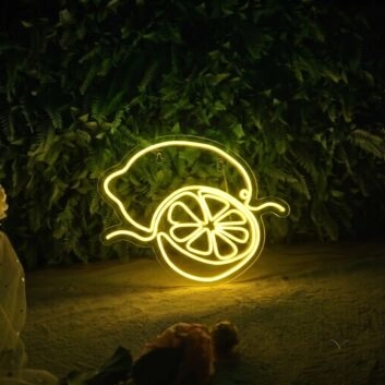 Lemon Aesthetic LED Neon Sign