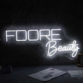 FOORE Beauty Neon Sign