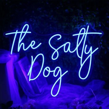 The Salty Dog Neon Sign