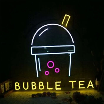 Bubble Tea Neon Sign