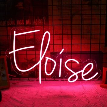 Eloise Red Neon Sign